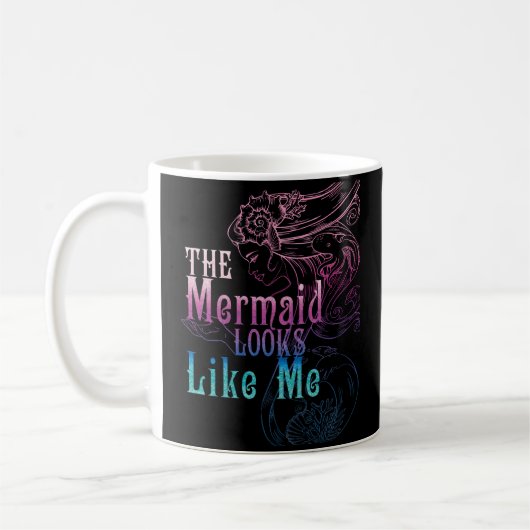 Mug La Sirène Semble Me Citer (Gauche)
