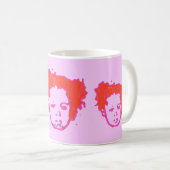 Mug La société de trois (amoureux) (Devant droit)