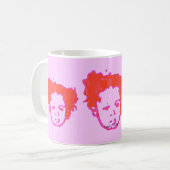 Mug La société de trois (amoureux) (Devant gauche)