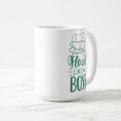 Mug La soie aiment un patron (Devant droit)