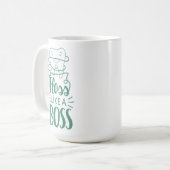 Mug La soie aiment un patron (Devant gauche)