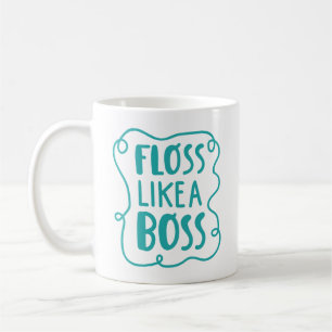 Mug La soie aiment une expression dentaire du patron