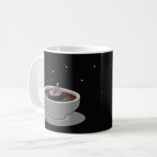 Mug La solitude dans un Teacup (Devant gauche)