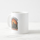 Mug La sorcière du cimetière de fantômes arrive Zombie (Devant gauche)