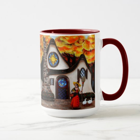 Mug La sorcière et ses oies (Droite)