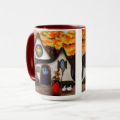Mug La sorcière et ses oies (Devant gauche)