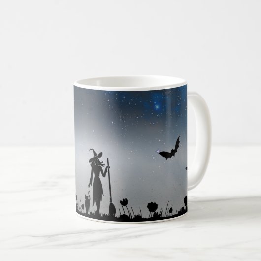 Mug La sorcière HALLOWENN (Devant droit)