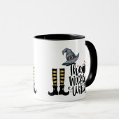 Mug La sorcière méchante - Sorcières Casquette & Bas (Devant droit)