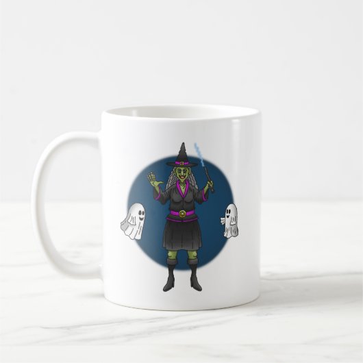 Mug La Sorcière Verte et les Fantômes (Gauche)