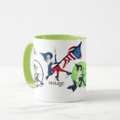 Mug La sorcière vintage (Devant gauche)