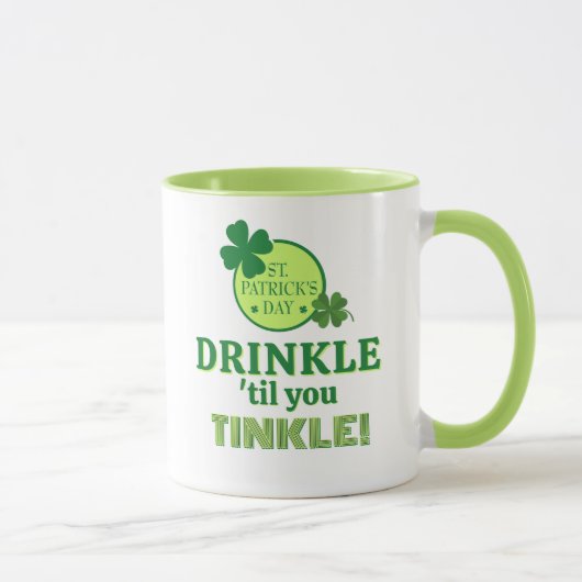Mug La St Patrick FUN! Meilleur groupe ou individuel (Droite)