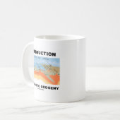 Mug La subduction mène à l'orogénie (l'humour de (Devant gauche)