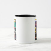 Mug La Suicide Squad | Rétro Grid With Harley Quinn (Centre)