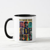 Mug La Suicide Squad | Rétro Grid With Harley Quinn (Gauche)