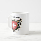 Mug La Suisse [personnalisez] (Devant gauche)
