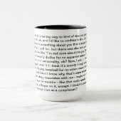 Mug La super longue question de Bob (Centre)