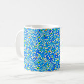 Mug La surface est recouverte de nombreuses petites fl (Devant gauche)