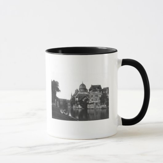 Mug La synagogue à Nuremberg, c.1910 (Droite)