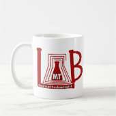 MUG LA TA DE LOGO DE FLACON DE LABORATOIRE - (Gauche)