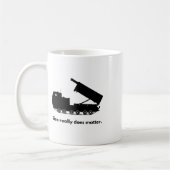 Mug La taille compte vraiment autocollant Mlrs (Gauche)