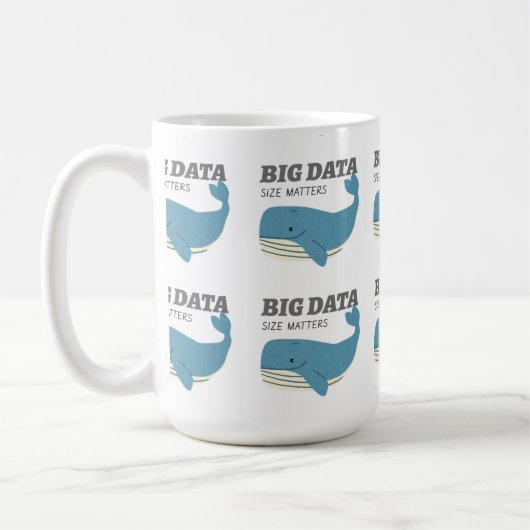 Mug La taille des données Big Data importe (Gauche)
