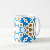 Mug La talavera mexicaine traditionnelle ornée. Univer (Devant droit)