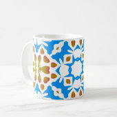 Mug La talavera mexicaine traditionnelle ornée. Univer (Devant gauche)