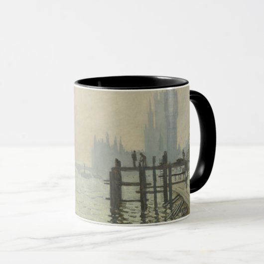 Mug La Tamise au-dessous de Westminster par Claude Mon (Devant droit)