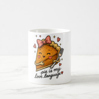 Mug La tarte est mon langage de l'amour Design de Than