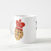Mug La tasse/verre de la Reine de biscuit (Devant gauche)