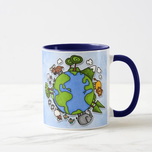 Mug la terre (Droite)