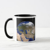 Mug La Terre de la prochaine génération de marbre bleu (Gauche)
