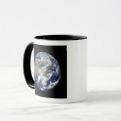 Mug La Terre entièrement éclairée centrée sur l'Asie (Devant gauche)