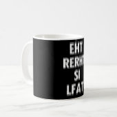 Mug La Terre Est Plate (Devant gauche)