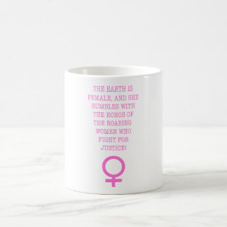 Mug La Terre est une Femme