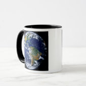 Mug La Terre Pleine Montre Les Amériques (Devant gauche)
