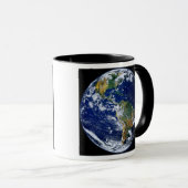 Mug La Terre Pleine Montre Les Amériques (Devant droit)