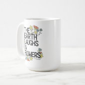Mug La Terre rit de fleurs (Devant gauche)