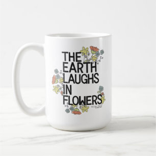 Mug La Terre rit de fleurs