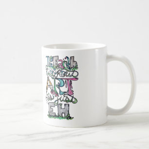 Mug La terre sans art est juste eh