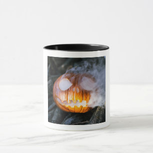 Mug La tête de citrouille du cavalier sans tête est en