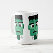 Mug La tête du monstre Frankenstein (Devant gauche)