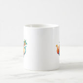 Mug La théière joyeuse et prospère de l'ananas (Centre)