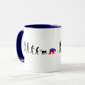 Mug La théorie Democratic de décentralisation (Devant gauche)