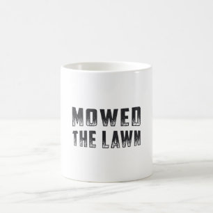 Mug La tondeuse De La Pelouse Épurée Le Jardinage De L