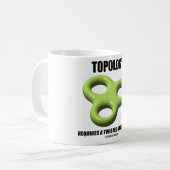 Mug La topologie exige une imagination tordue (le (Devant gauche)