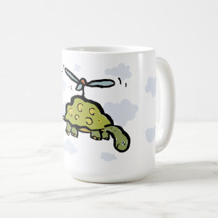 Mug la tortue hélicoptère