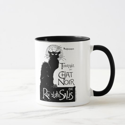 Mug La tournée du Conversation Noir (Droite)