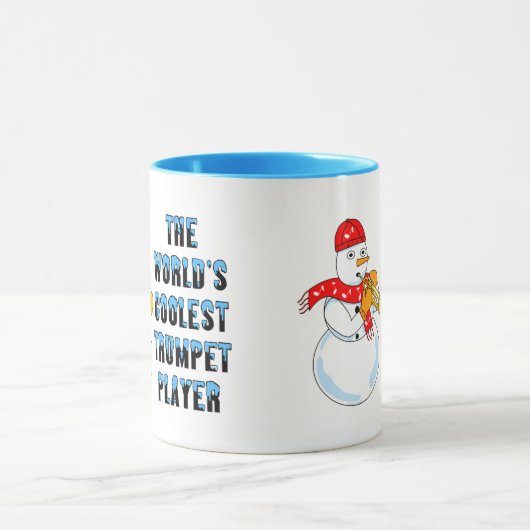Mug La trompette la plus froide du monde (Centre)