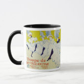 Mug La Troupe de Mlle Eglantine par Toulouse Lautrec (Gauche)